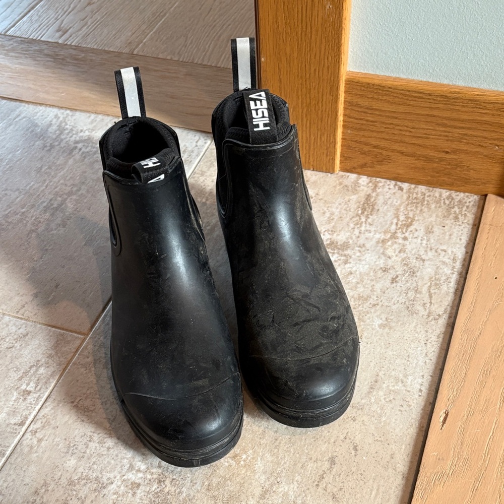 Black HISEA Ankle Boots